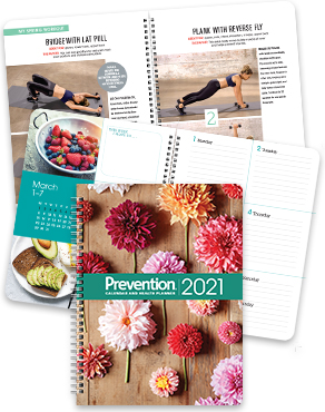 Prevention 2021 Calendar and Health Planner