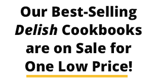 Our Best-Selling Delish Cookbooks are on Sale for One Low Price!