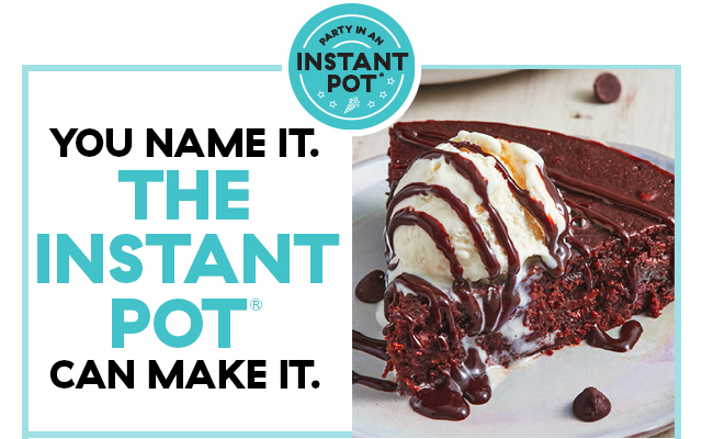 You name it. The instant pot can make it.