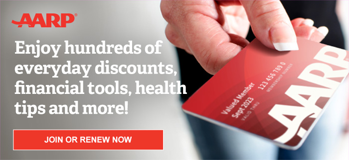 AARP | Enjoy hundreds of everyday discounts, financial tools, health tips and more!